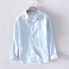 Camicia in Lino Bianca