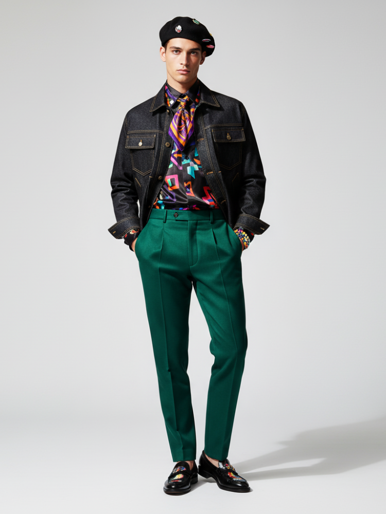 Men's Denim Jacket TRIBECA COUTURE BYMANYC ® New York