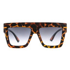 AirDP Leonardo C24 sunglasses in brown, animal print