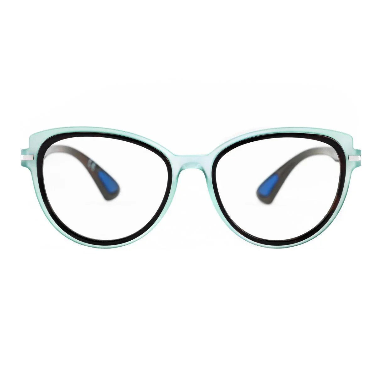 AirDP Mara C77 photochromic sunglasses in Havana / tortoiseshell, light blue, blue