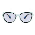 AirDP Mara C77 photochromic sunglasses in Havana / tortoiseshell, light blue, blue