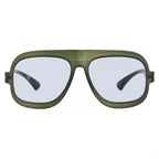 AirDP Marcello C78 photochromic sunglasses in green, crystal
