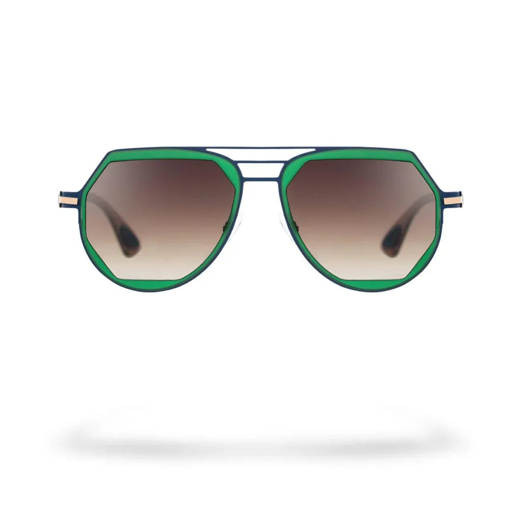 AirDP Miami C2 sunglasses in blue, brown, green