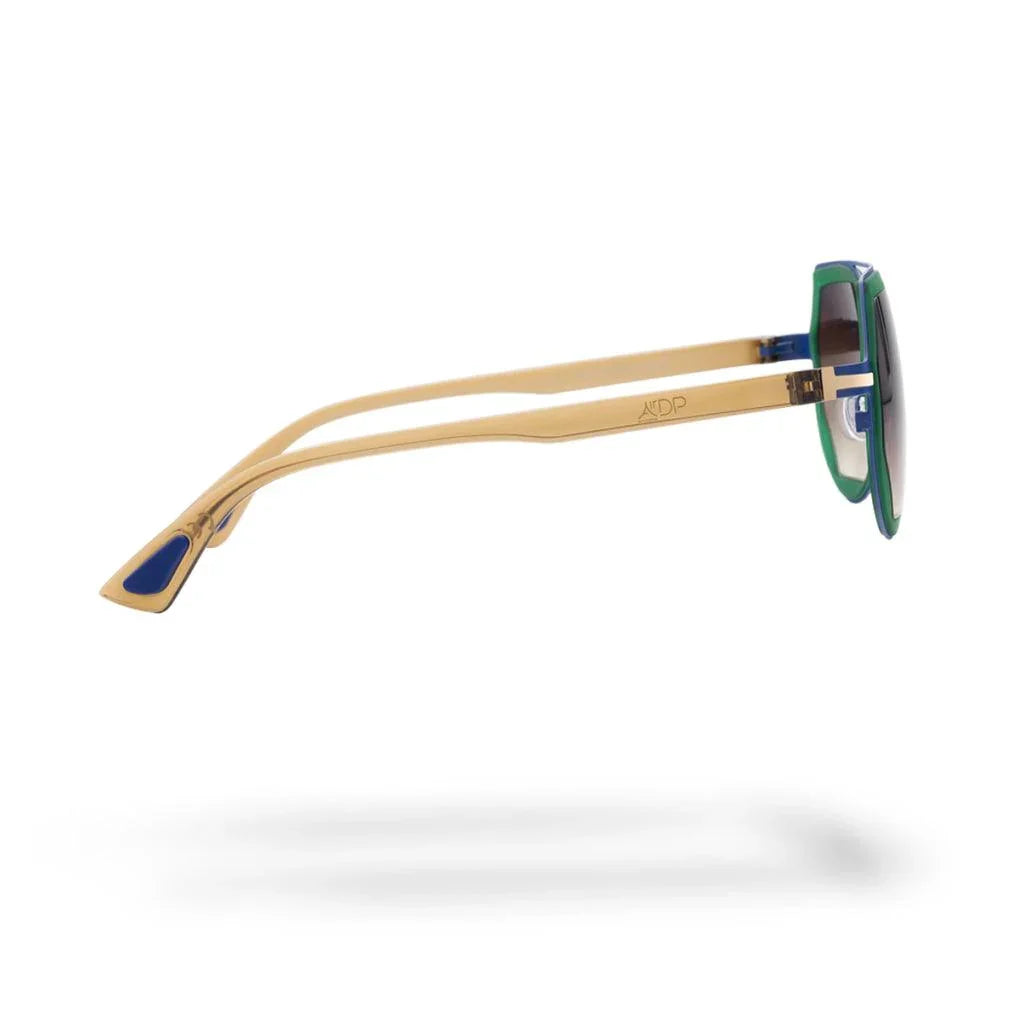 AirDP Miami C2 sunglasses in blue, brown, green