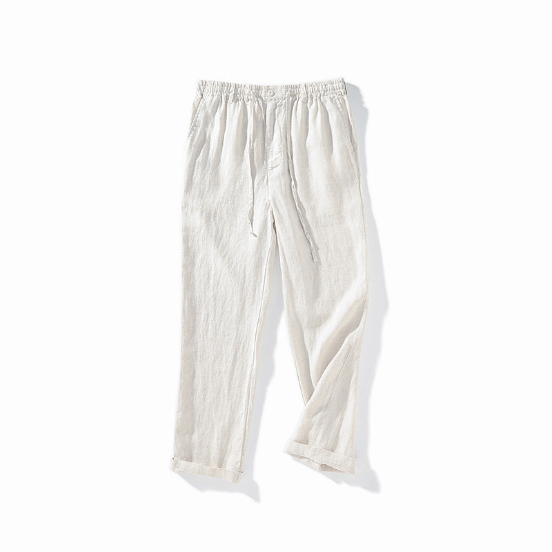Pantaloni Lino Uomo