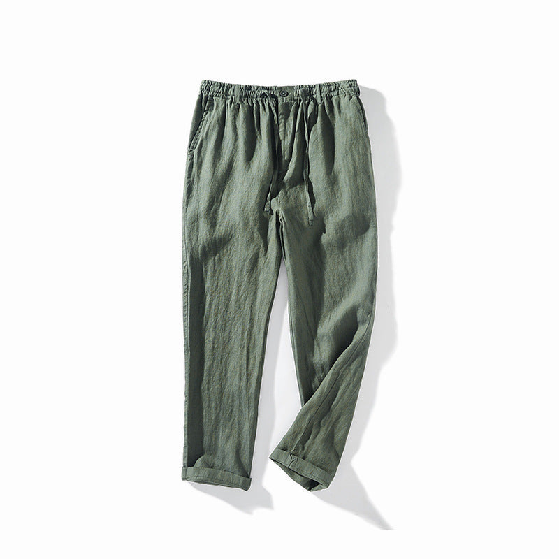 Pantaloni Lino Uomo