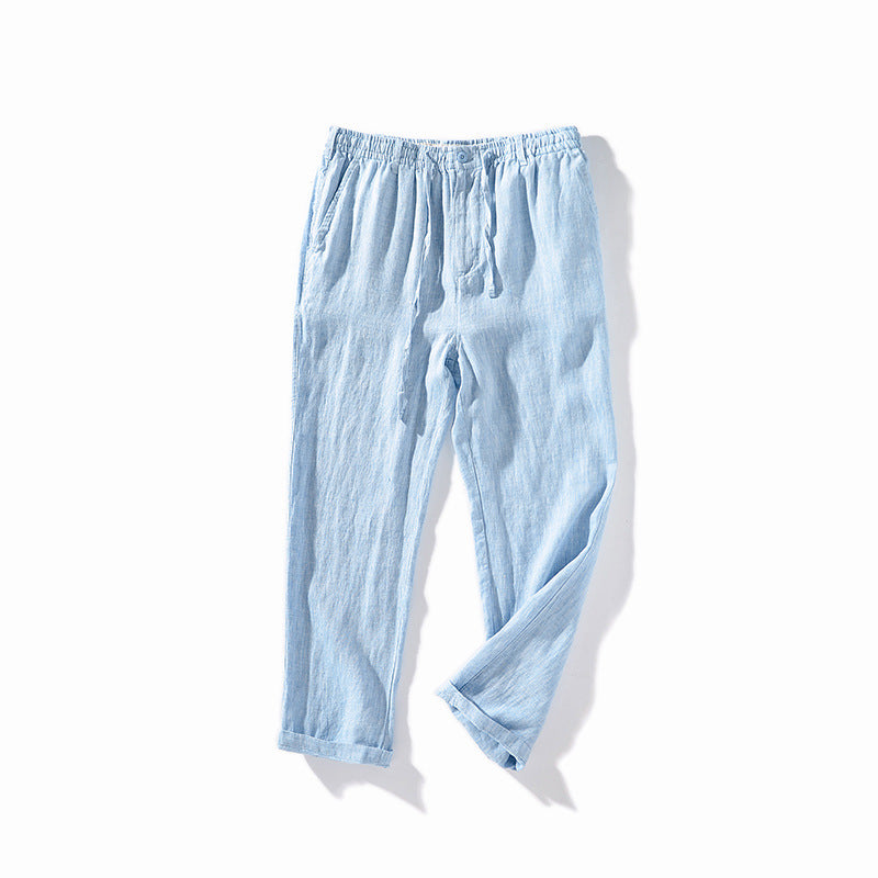 Pantaloni Lino Uomo