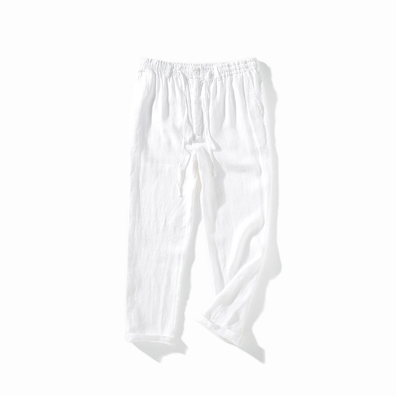 Pantaloni Lino Uomo