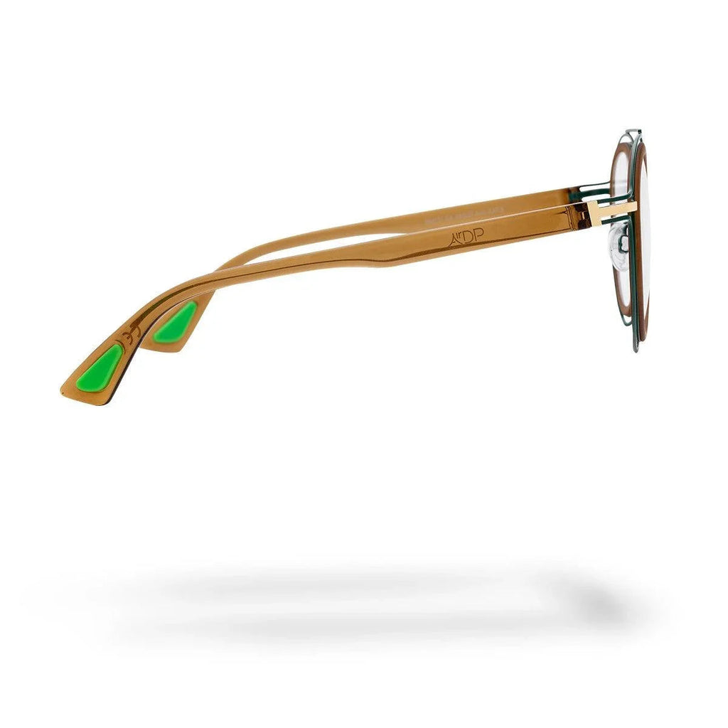 AirDP Tahiti C4 photochromic sunglasses in gold, grey, brown