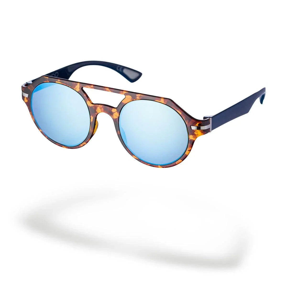 AirDP Piero C1 sunglasses in Havana / tortoiseshell, blue, brown