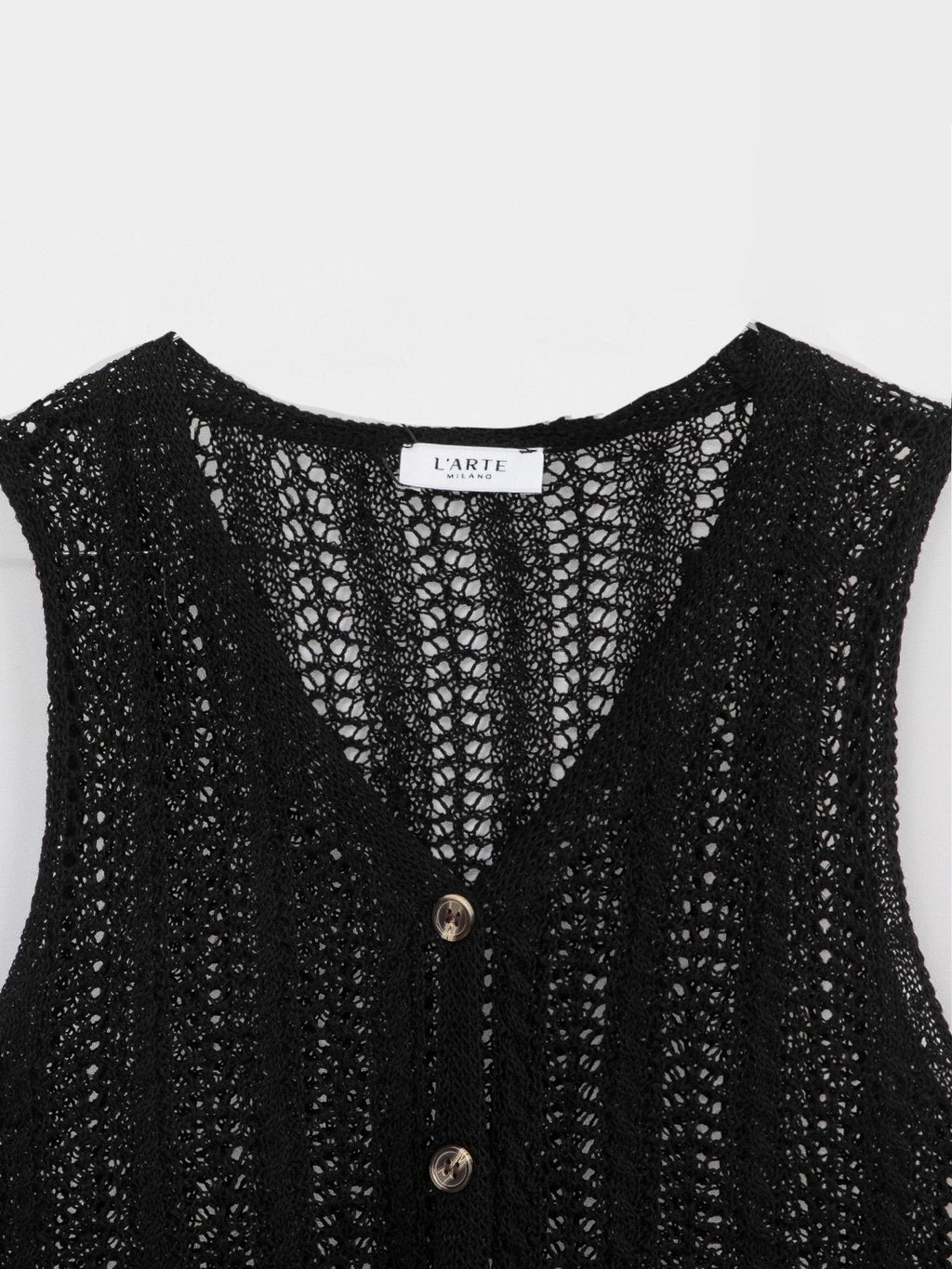 Women's knitted waistcoat