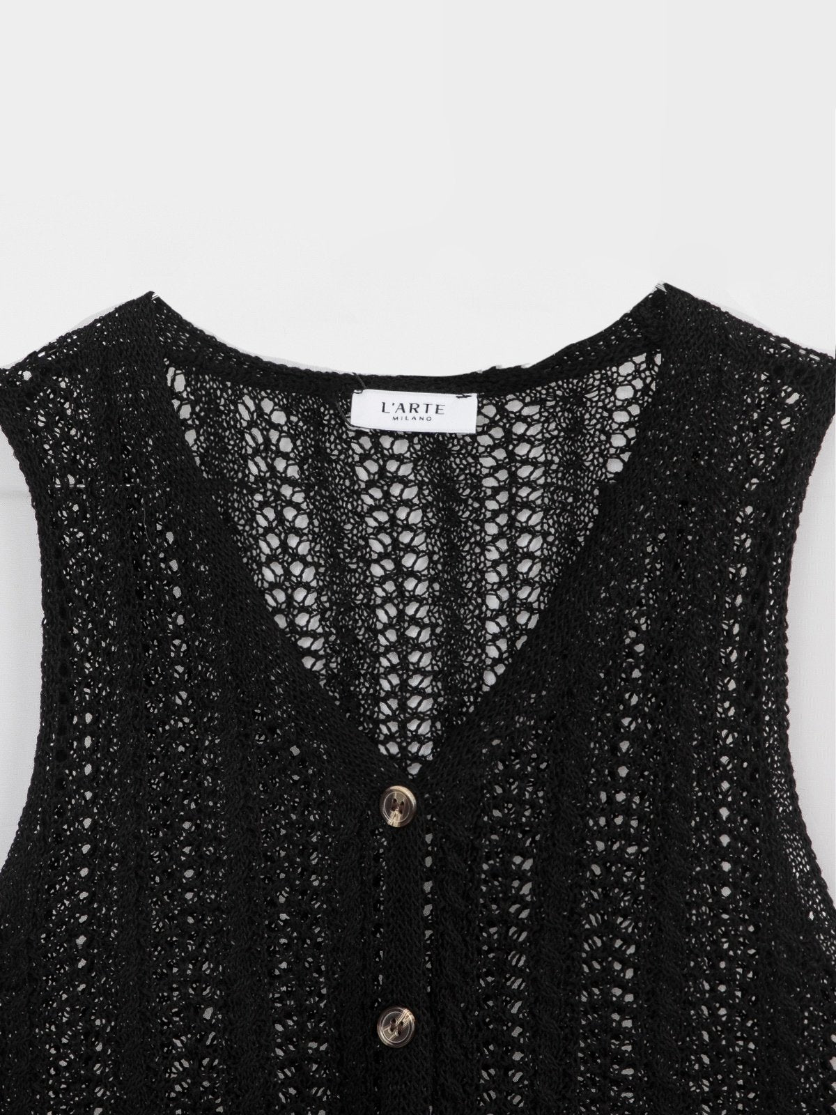 Women's knitted waistcoat