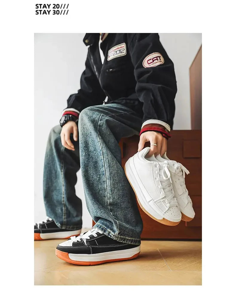 Men’s colour-block lace-up sneakers, product image 9