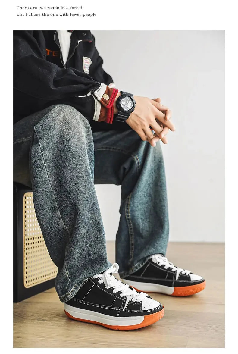 Men’s colour-block lace-up sneakers, product image 24