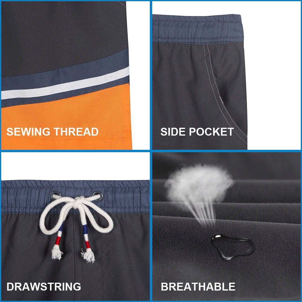 2026 Fashion Man Trunks Beach Swimwear Swim Shorts Board Shorts Swimming Pants Swimsuits Mens Running Sports Surffing Shorts