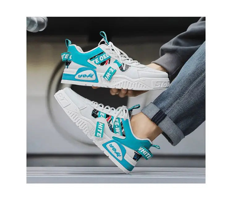 Men’s Vulcanised-Sole Casual Sneakers — Image 22