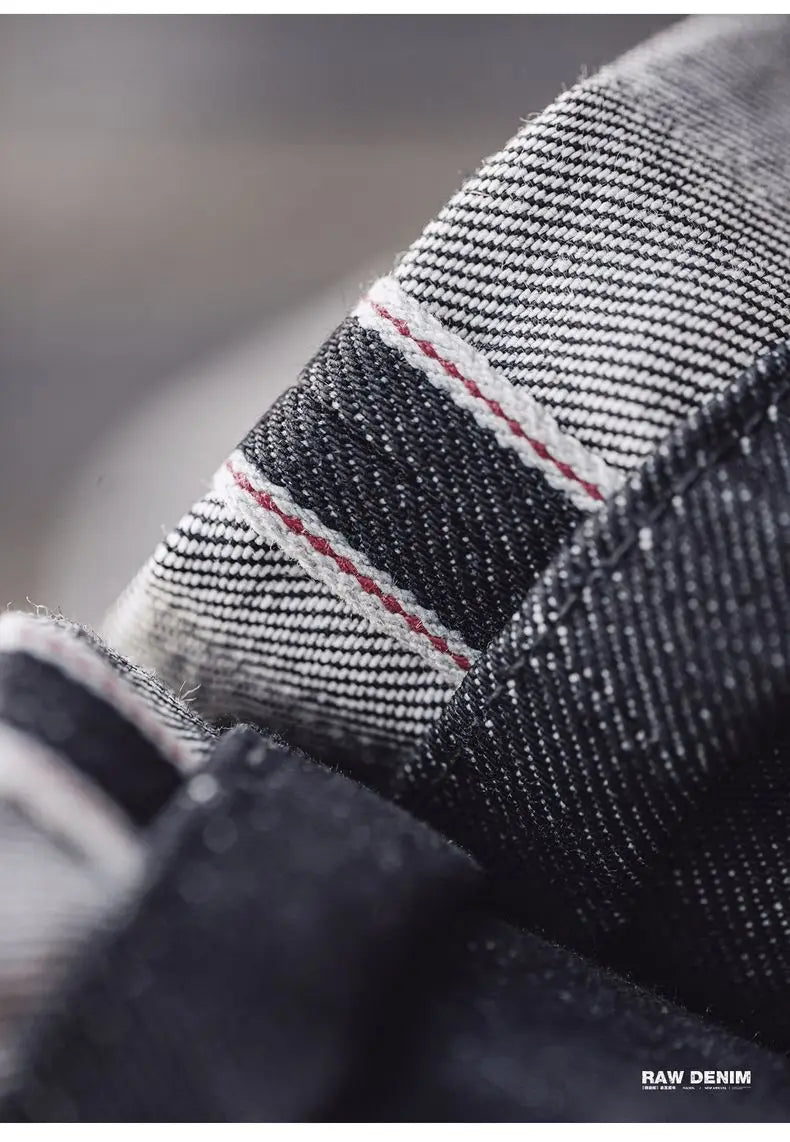 Retro: Patch e tasche jeans Maden Vintage 15.6oz in denim raw selvedge rigido, collezione StepByStepNow.