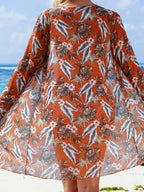 3 Pieces Tie Dye Bikinis Swimsuit 2026 New Women Drawstring Front Swimwear Female High Waist Shorts Bathers Swim Suit Beachwear