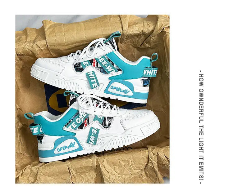 Men’s Vulcanised-Sole Casual Sneakers — Image 19