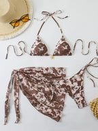 Sexy Swimsuit Women's Bikinis Swimwear Woman 2026 Bathing Suit 3 Piece Triangle Bikinis Sets Beach Dress Wear Cover Up Beachwear