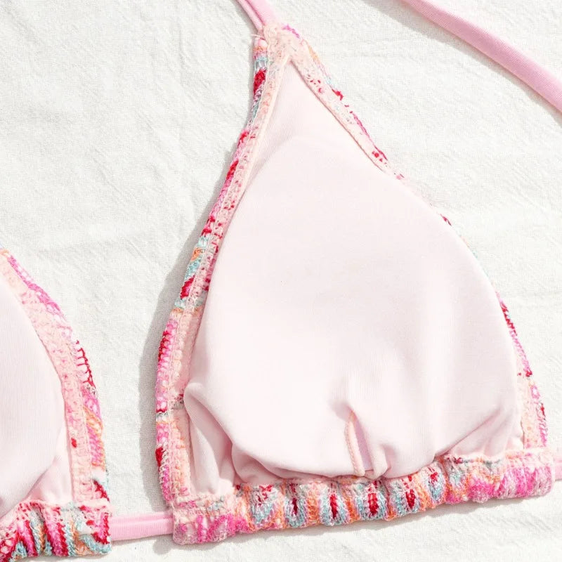 Sexy Bikinis 2026 Female Swimsuits Women's Three-Piece Swimwear Beach Swim Wear Bathing Suits Brazilian Bikini Set Pool Bather