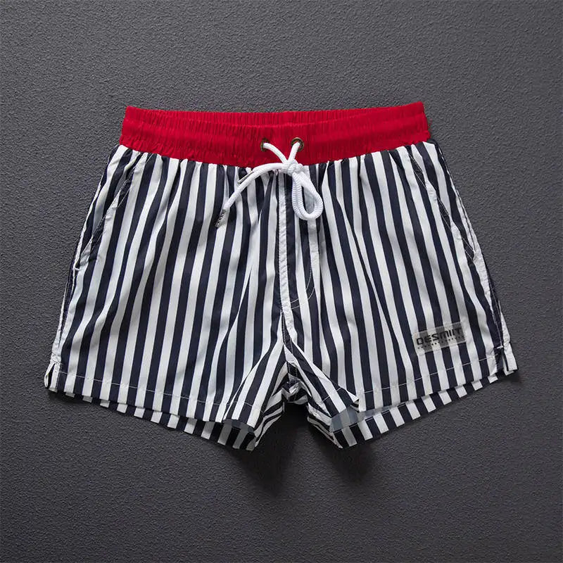 Desmiit Swimwear Man Swimming Shorts Mens Swim Trunks Bathing Suit Board Shorts Beach Swimsuit With Mesh Briefs Lining Zwembroek