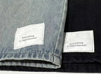 2026 Mens Straight Leg Blue Denim Shorts Summer Casual Five Inch Beach Shorts Thin Lightweight Y2K Vintage Japanese Relaxed Fit