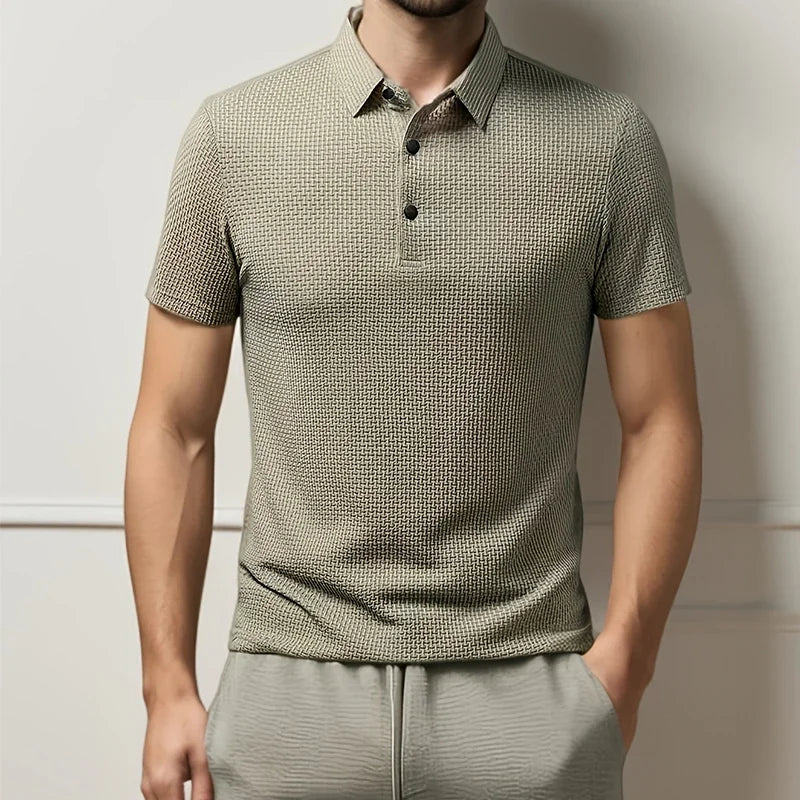 Men’s Short-Sleeve Polo Shirt — Image 2
