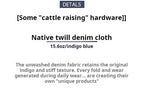 Retro: Patch e tasche jeans Maden Vintage 15.6oz in denim raw selvedge rigido, collezione StepByStepNow.