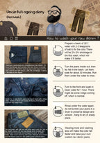 Retro: Patch e tasche jeans Maden Vintage 15.6oz in denim raw selvedge rigido, collezione StepByStepNow.