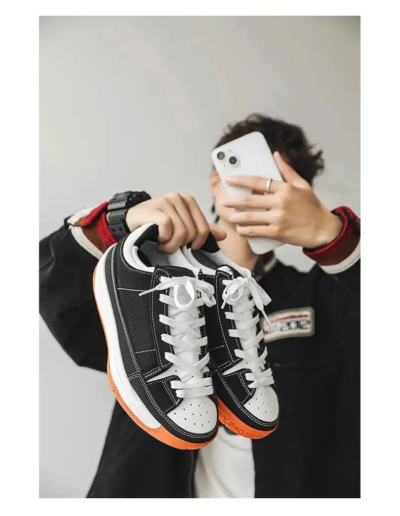 Men’s colour-block lace-up sneakers, product image 19