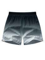 Men's Seersucker Beach Shorts with Mesh Liner Summer Casual Board Shorts with Zipper Pockets Quick Dry Swim Shorts Swim Trunks