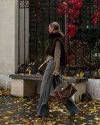 2025 New Fashion Pelliccia sintetica Sable Vest Crop Top Autunno Inverno Dolcevita Eco Pelliccia di visone Canotte Giacca senza maniche Cappotto