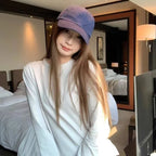 Camicia a maniche lunghe con orlo in pizzo dolce e pieghe Donna Autunno e inverno Sle coreano Semplice e versatile