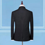 Men’s Smart Casual Wedding Suit – Slim Fit Tuxedo, Single Breasted 2-Piece Set - StepByStepNow