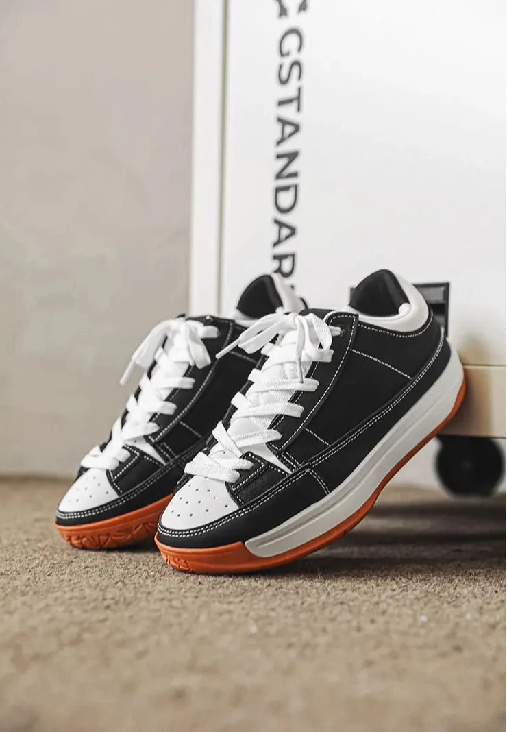Men’s colour-block lace-up sneakers, product image 3