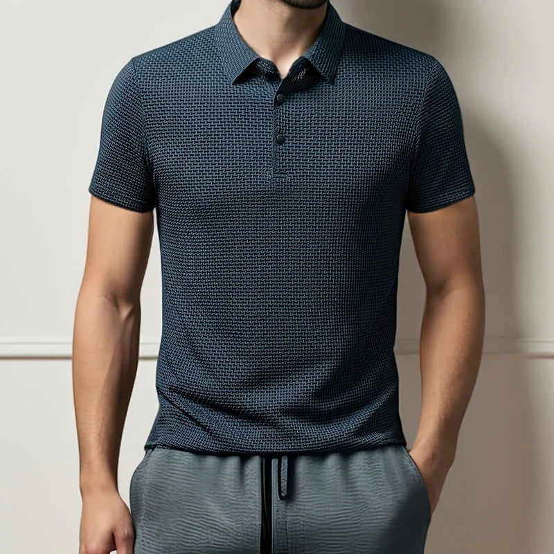 Men’s Short-Sleeve Polo Shirt — Image 3