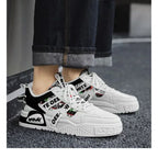 Men’s Vulcanised-Sole Casual Sneakers — Image 4