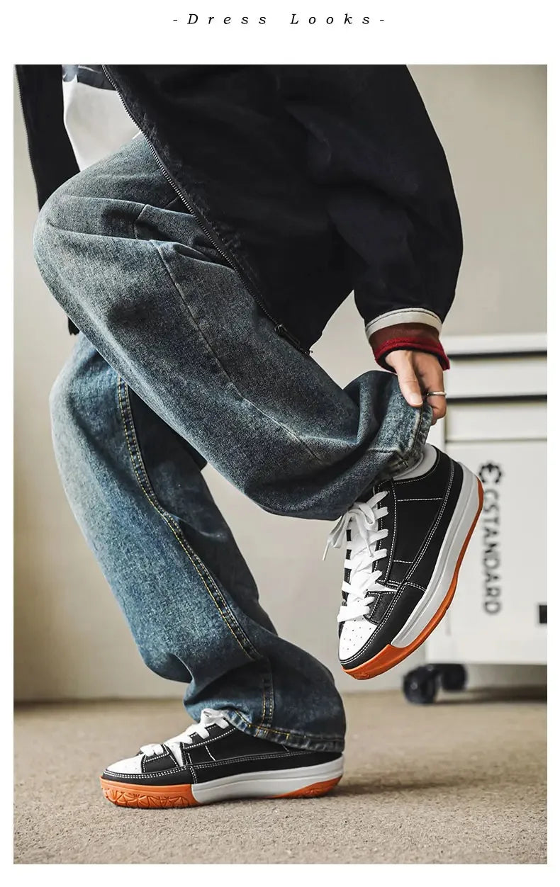 Men’s colour-block lace-up sneakers, product image 12