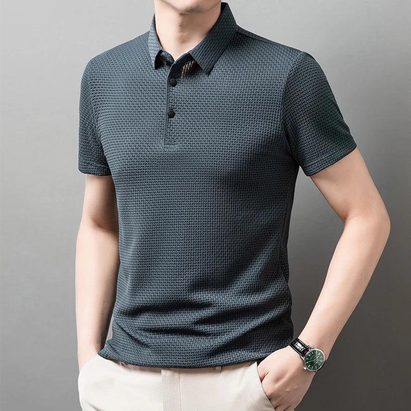 Men’s Short-Sleeve Polo Shirt — Image 23