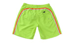 Mens Quick Dry Three Quarter Length Beach Shorts Casual Swim Board Shorts With Inner Lining Summer Vacation Bottoms