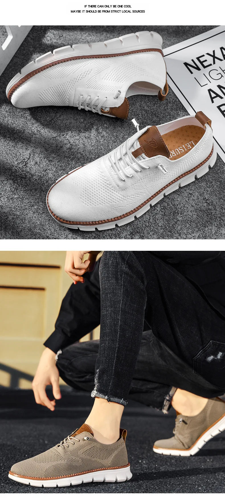 Scarpe casual da uomo Breeze Oxford alla moda Moda formale Business Scarpe urbane traspiranti per uomo Scarpe da ginnastica antiscivolo per uomo