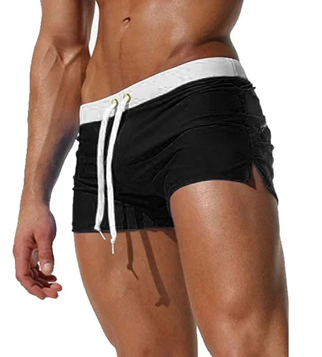 2026 New Swimwear Men Sexy swimming trunks  swimsuit mens swim briefs Beach Shorts
