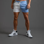 Men's Casual Shorts Sexy Leisure Short Pants Green Black Patchwork Lace-up Pocket Summer New Fashion Beach Shorts Male Clothing