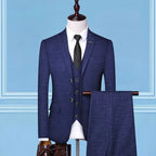 Men’s Smart Casual Wedding Suit – Slim Fit Tuxedo, Single Breasted 2-Piece Set - StepByStepNow