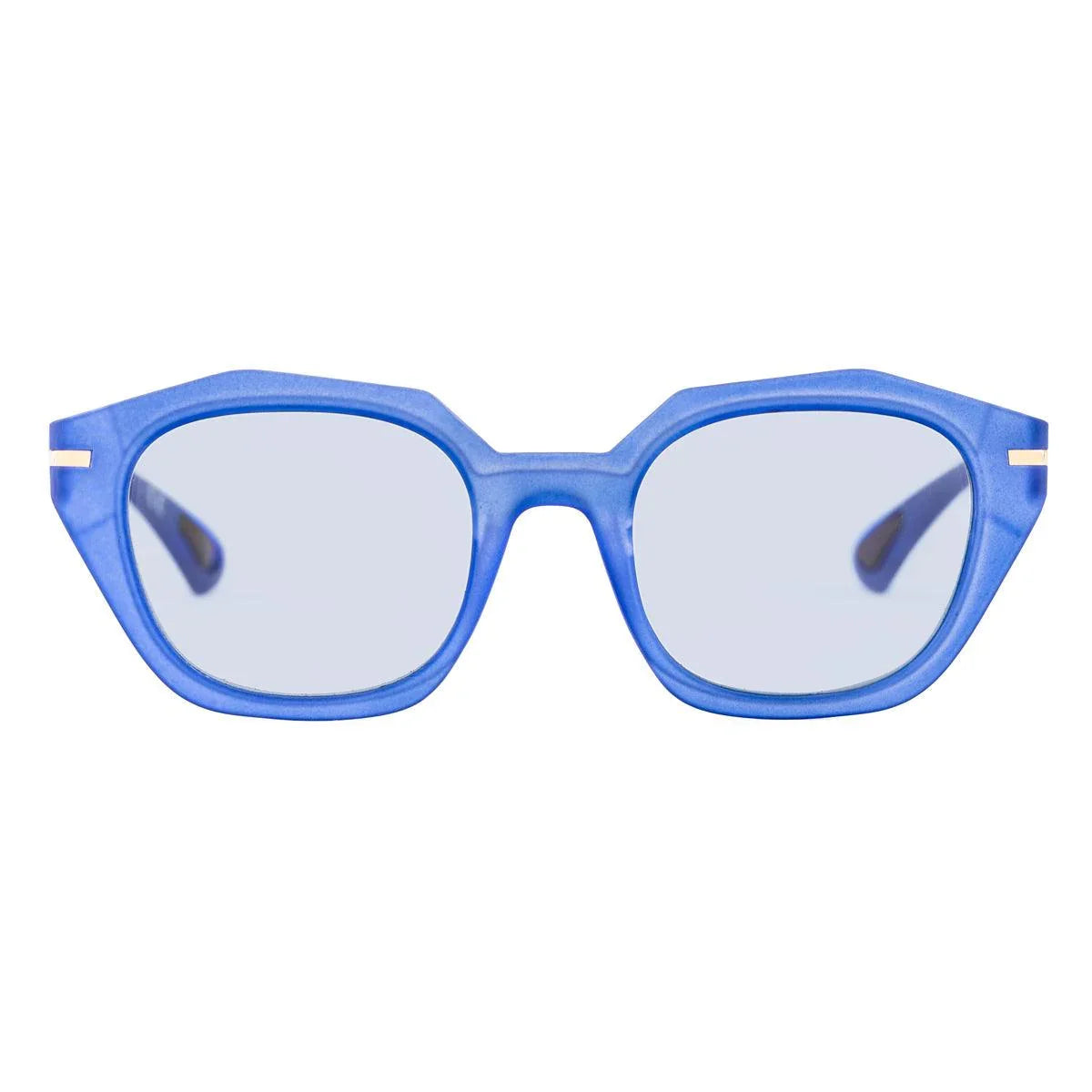 AirDP Sofia C76 sunglasses in rose gold, gold, light blue