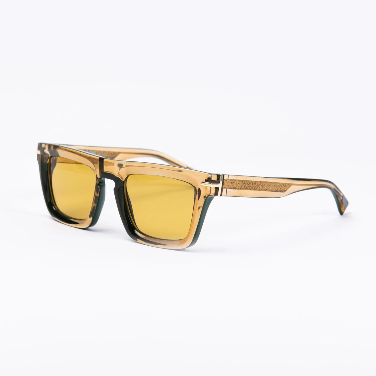 AirDP South Beach C4 sunglasses in brown, green, transparent