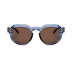 AirDP Sunny Island C14 sunglasses in Havana / tortoiseshell, light blue