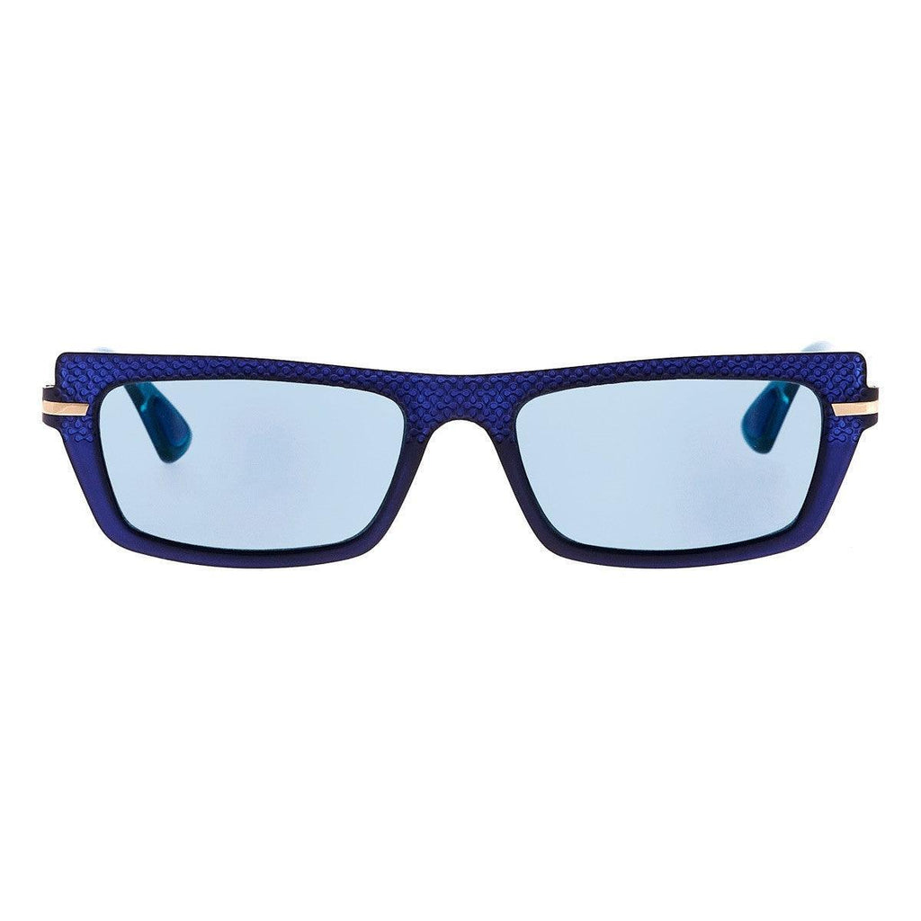 AirDP Valentina C2 photochromic sunglasses in gold, blue, crystal