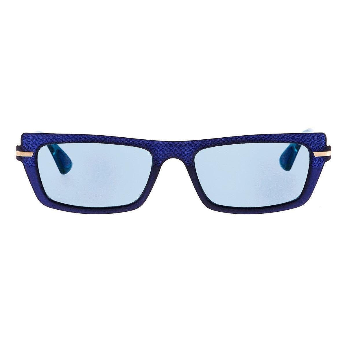 AirDP Valentina C2 photochromic sunglasses in gold, blue, crystal